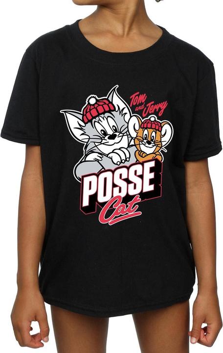 Image du produit Tom & Jerry - T-shirt POSSE CAT - Fille (140, 146)