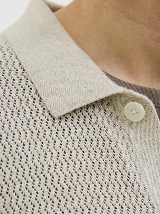 Actual product image Jack & Jones Jprblaarto Knit Polo Ss Ln (XXL)