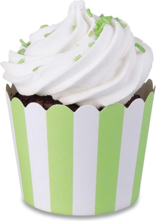 Actual product image Städter Mini Cupcake Moulds Light Green & White (6 cm)
