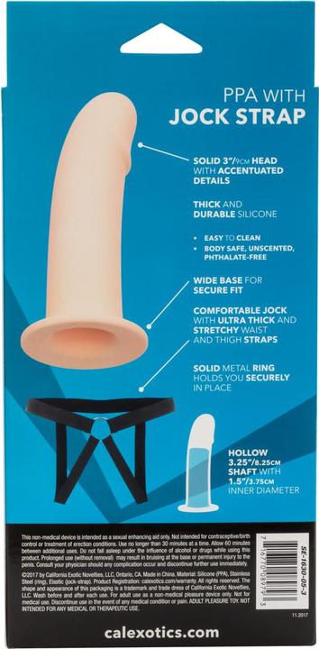 Actual product image CalExotics PPA With Jock Strap - Ivory