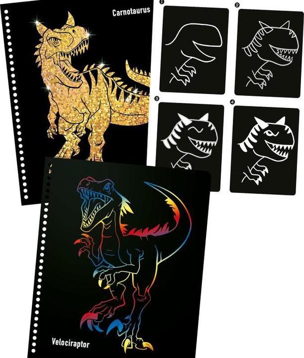 Actual product image Dino World - Magic Scratch Book ( 0412732 )