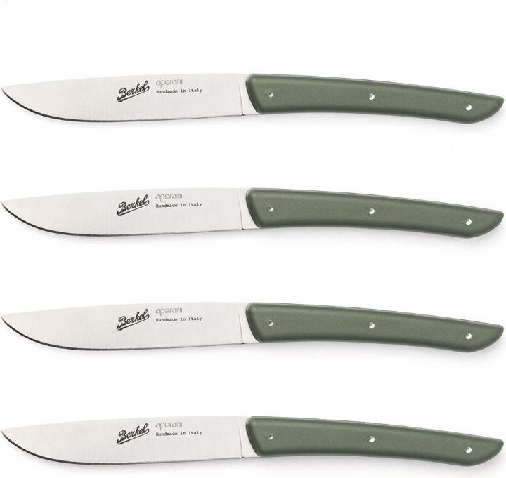 Immagine prodotto Berkel Set di coltelli da bistecca 4 pezzi colore verde (4 Pezzo/i, Coltello)