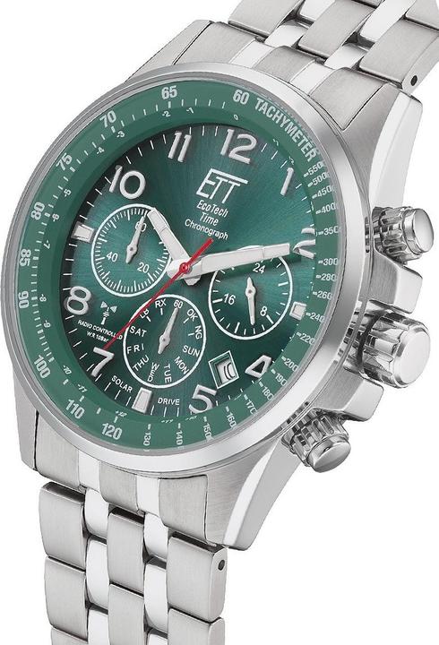 Produktbild ETT EGS-11611-82MS (Digitaluhr, Analoguhr, Funkuhr, Chronograph, 43 mm)