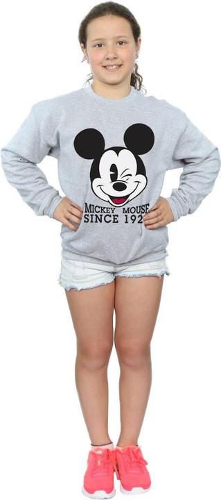 Actual product image Disney Girls Mickey Mouse Since 1928 Sweatshirt (152, 158)