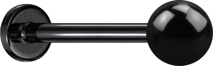 Immagine prodotto Star Piercing Micro Labret nero con pallina (Acciaio chirurgico 316L, senza ottone)