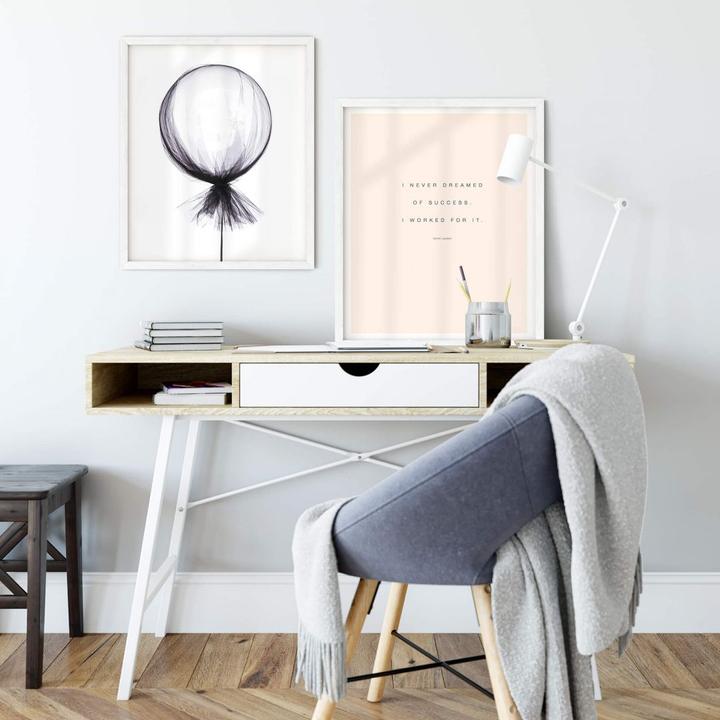 Actual product image Trenddeko Set with picture frame I never dreamed of Success (set of 2) (40 x 50 cm)