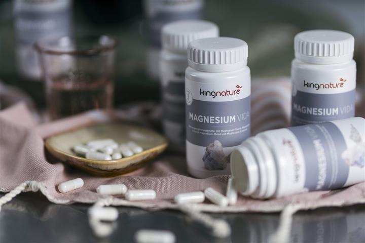 Image du produit Kingnature Magnésium Vida (60 pièce(s), Capsules, 96 g)