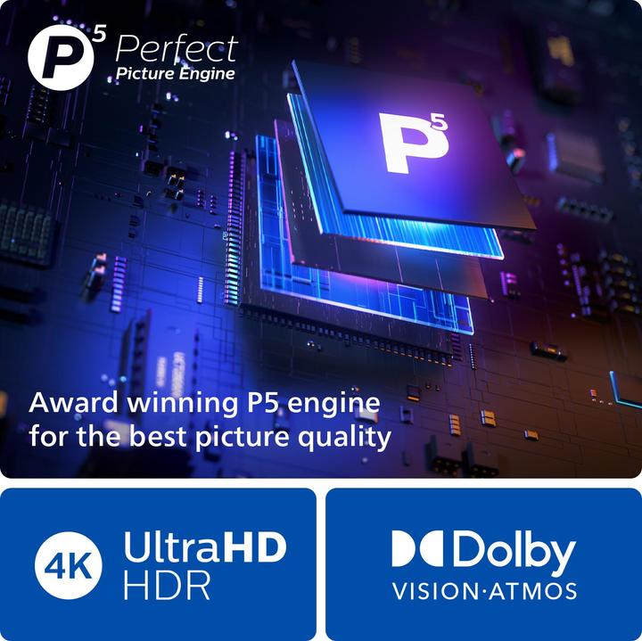 Produktbild Philips 75PUS8949/12 TV (75") 4K Ultra HD Smart TV Wi-Fi Anthracite, Grey (75", LED, 4K, 2023)