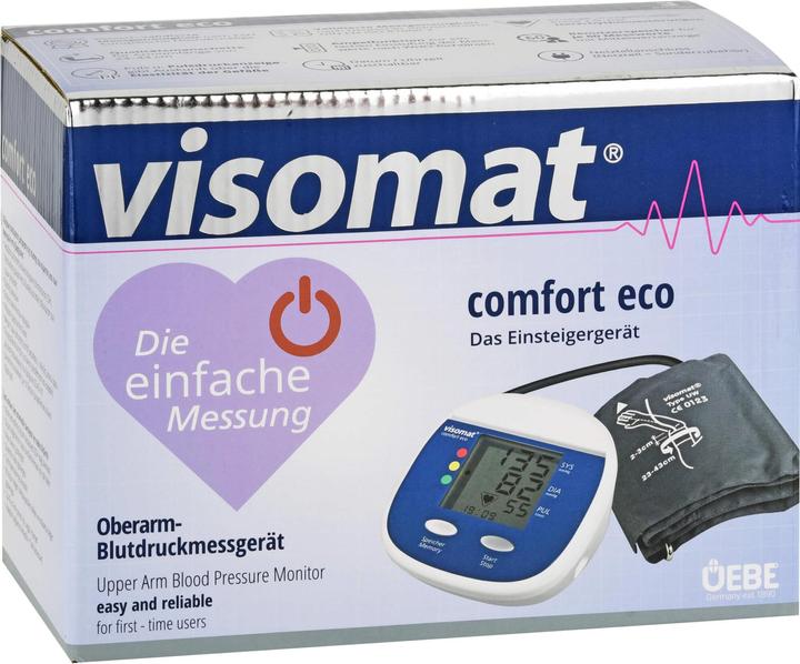UEBE visomat comfort eco Beginner's device for blood pressure measurement, 1 pc. Device (Blood pressure monitor upper arm)