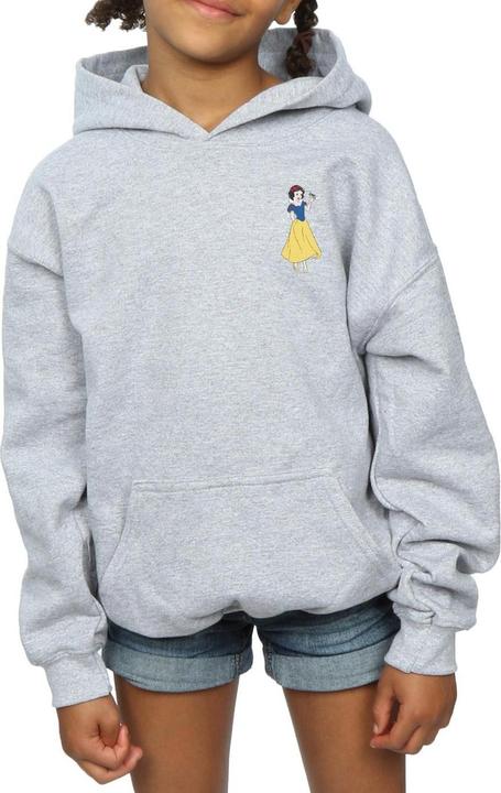 Actual product image Disney Princess Girls Snow White Chest Hoodie (128)