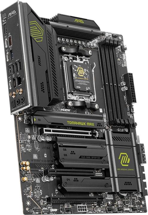 Actual product image MSI MAG B850 Tomahawk Max WIFI (AM5, AMD B850, ATX)