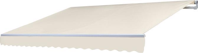 Produktbild Swisshandel24 Ersatz-Bezug für Markise HWC-E31, Gelenkarmmarkise Ersatzbezug Sonnenschutz, 3x2,5m Acryl creme (3 m)