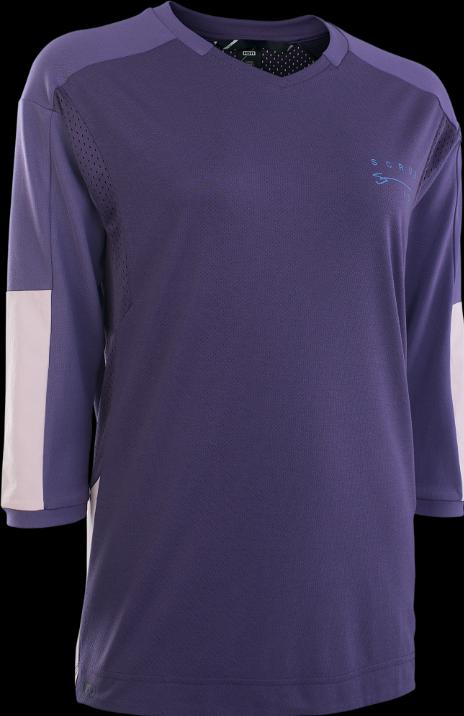 Produktbild ION Bike Jersey Scrub Amp LS 3/4 BAT women - dark-purple (XS)