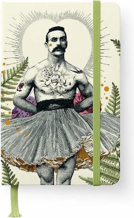 Produktbild Pabuku 10x15 cm - GreenLine Journal - 176 Seiten, Punktraster und blanko - Hardcover - gebu (10 x 15 cm, Blanko, Harter Einband)
