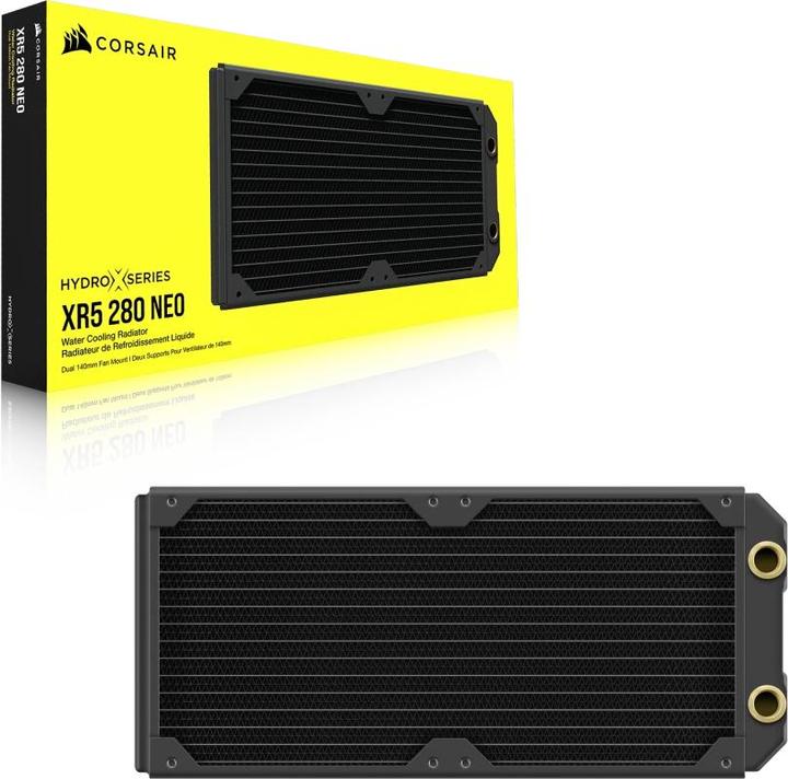 Actual product image Corsair Radiator XR5 240 Neo 240mm rad (120 mm)
