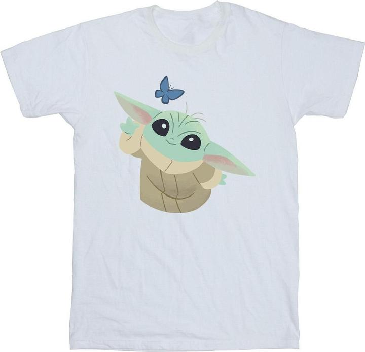 Produktbild Star Wars The Mandalorian Butterfly Catching TShirt (L)