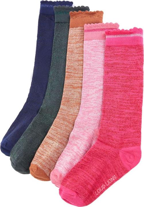 Knallrosa, Altrosa, Marineblau, Cognac, Dunkelgrün