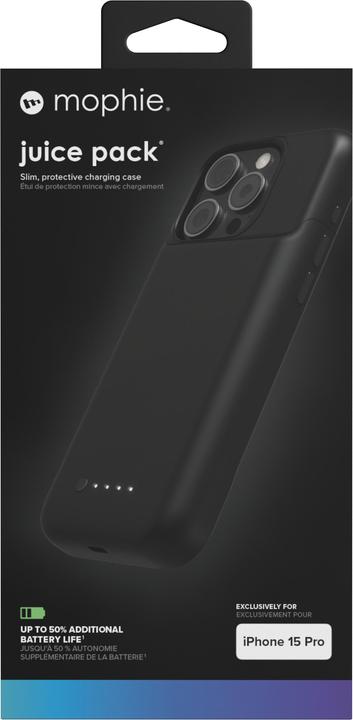 Image du produit mophie Juice Pack (Apple iPhone 15 Pro)