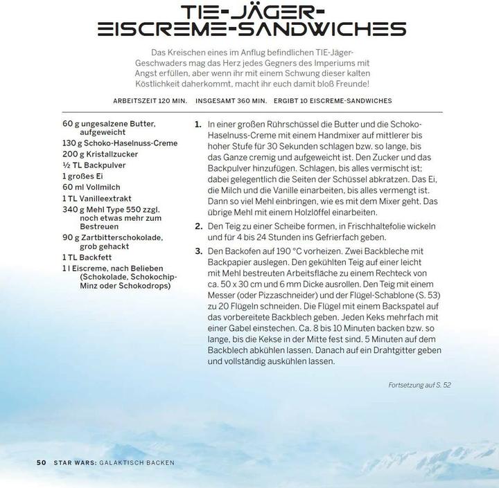 Produktbild Panini Star Wars: Galaktisch Backen (Deutsch, Insight Editions, LUCASFILM, 2022)