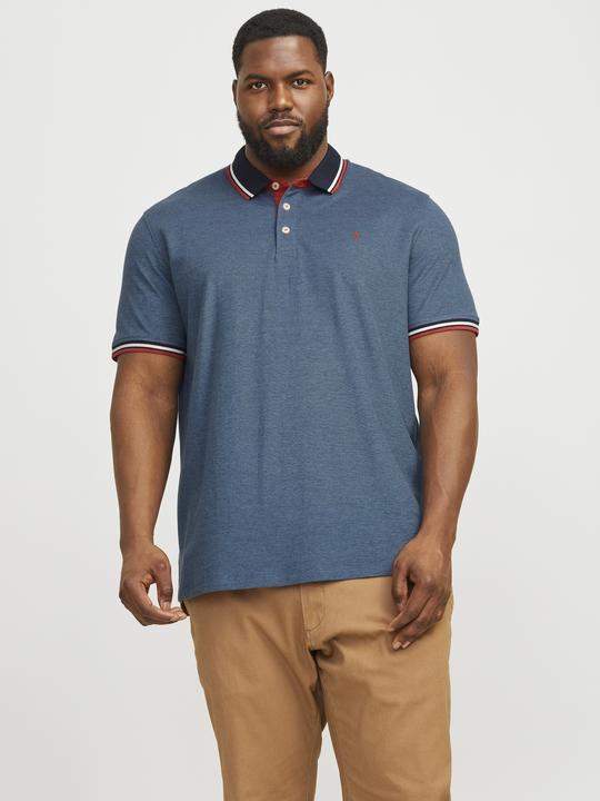 Actual product image Jack & Jones Classic Plus Size Polo Shirt (8XL)