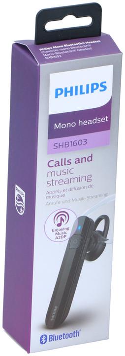 Philips SHB1603/10 - Casque mono Bluetooth - Appels sans fil (Sans fil, USB-A)