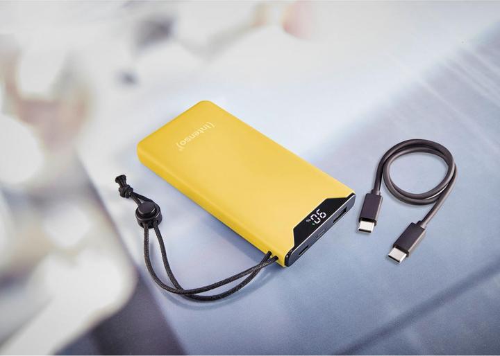 Produktbild Intenso Powerbank F10000 Yellow (gelb, 10.000 mAh, PD 3.0, Quick Charge 3.0) (10000 mAh, 20 W, 20 Wh)