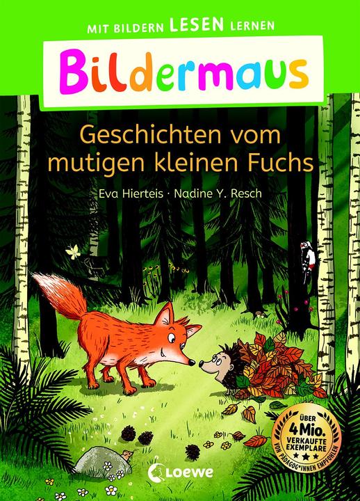 Immagine prodotto Loewe Bildermaus - Geschichten vom mutigen kleinen Fuchs (Tedesco, I primi lettori Loewe, Eva Hierteis, Nadine Y. Resch, 2024)