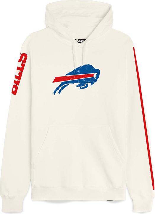 Produktbild Recovered Re:covered Fleece Hoody - NFL Buffalo Bills ecru weiss - S (S)