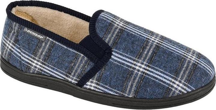Dunlop Hausschuhe Kariert