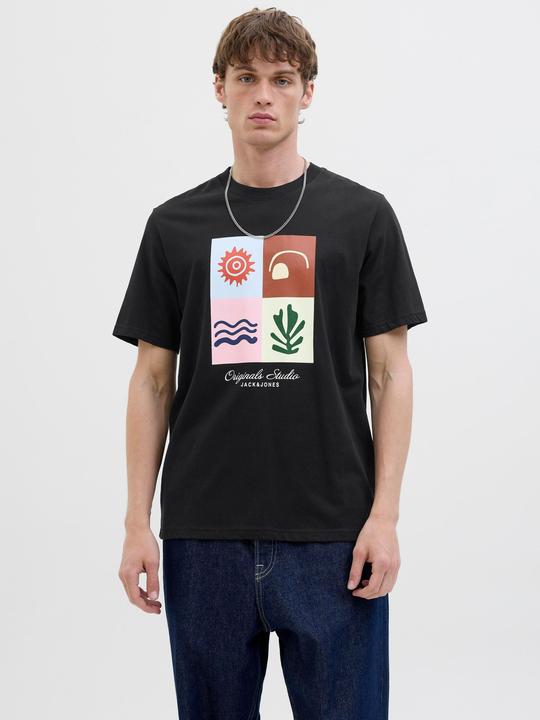 Produktbild Jack & Jones Gedruckt Rundhalsausschnitt T-shirt T-shirt (S)