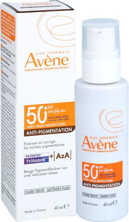 Produktbild Avène Anti-Pigmentation getöntes Fluid LSF 50+ für empfindliche Haut, 40 ml Lösung