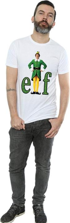 Actual product image Elf Mens Buddy Logo T-Shirt (XXL)