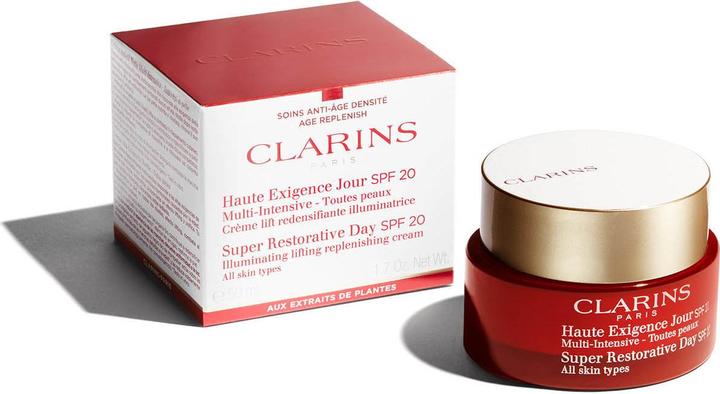 Actual product image Clarins Super Restorative Day Cream Spf 20 All Skin Types (50 ml, Day cream, SPF 20)