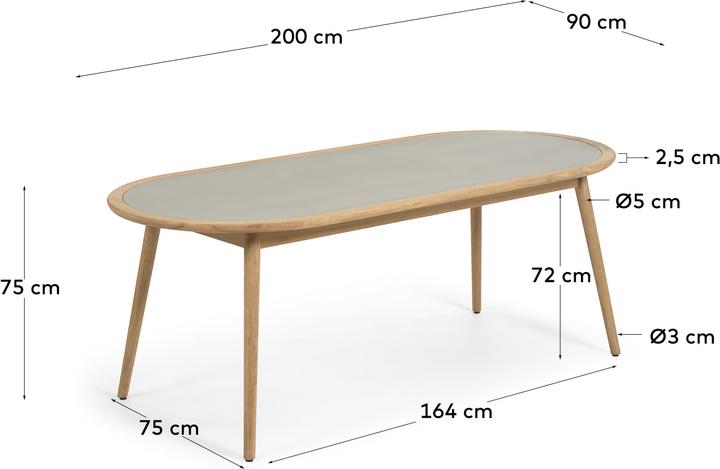 Immagine prodotto Kave Home Nina (90 cm)