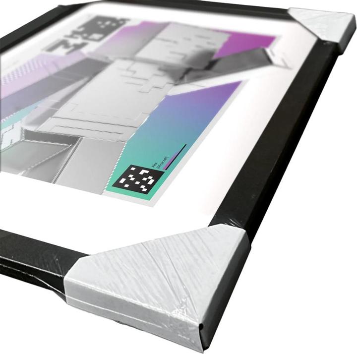 Image du produit Minecraft - Poster encadré BLOCK WAVE (40 x 30 cm)