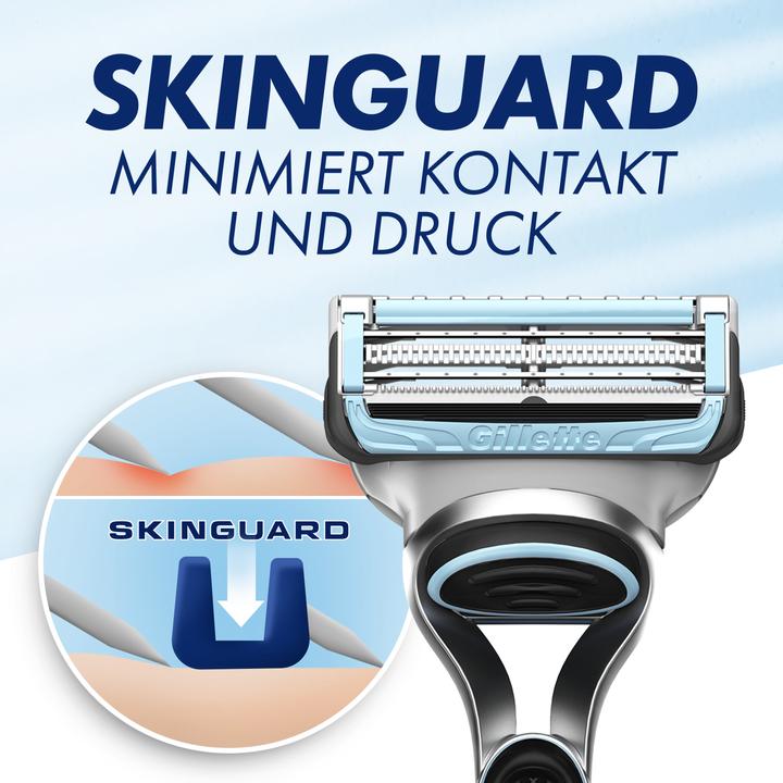 Actual product image Gillette SkinGuard Sensitive razor Aloe Vera with 1 blade
