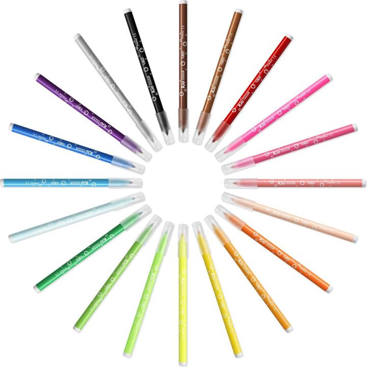 Produktbild Bic Kids Fasermalstifte Kid Couleur (Mehrfarbig, 24 x)