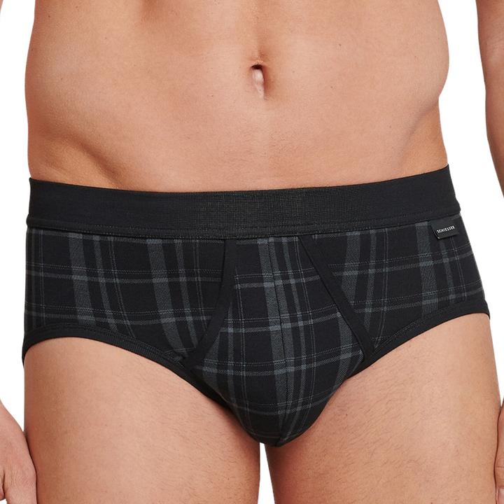 Produktbild Schiesser 4er Pack Original Classics Feinripp Sportslip mit Eingriff (3XL, 4er Pack)