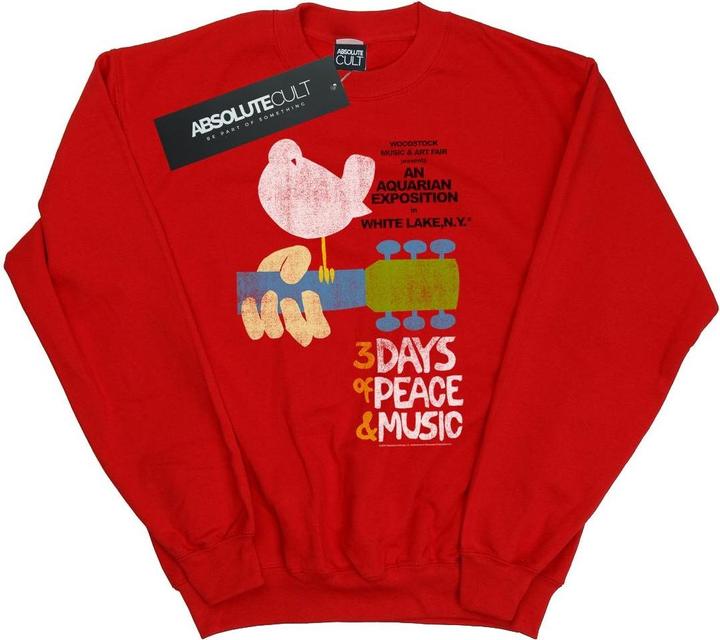 Woodstock Festival Poster Sweatshirt (M)