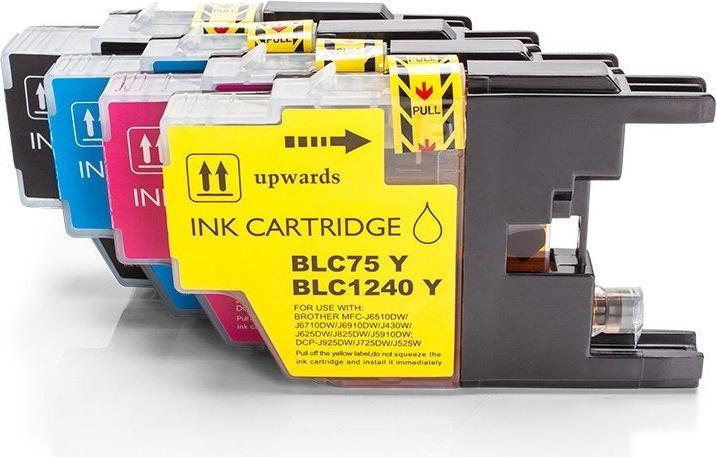Actual product image Hermex Compatible Ink Cartridge XL for Brother MFC-J625DW (M, C, FC, Y)