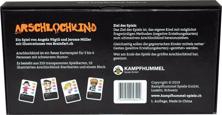 Produktbild Kampfhummel Arschlochkind (Deutsch)