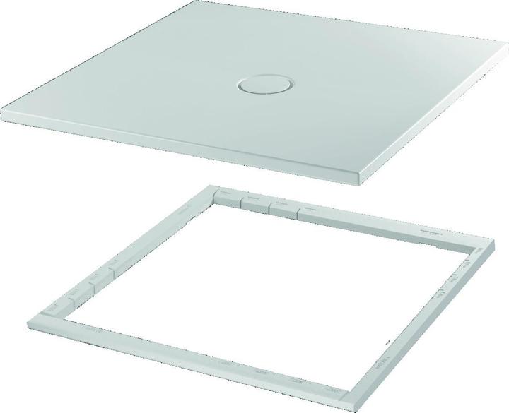 Actual product image Bette BetteFloor Shower Tray with Minimum Tray Support and Anti-Slip Pro, 140x70 cm