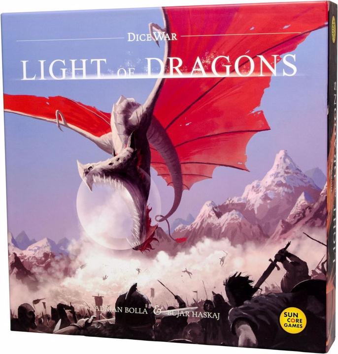 Actual product image Suncoregames Dice War - Light of Dragons (English, German)