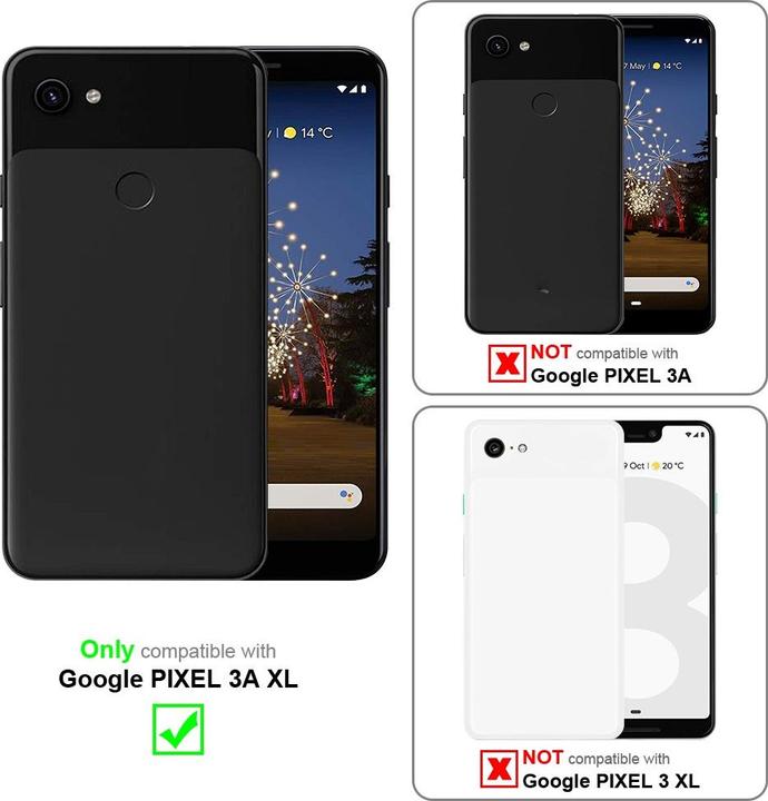 Image du produit Cadorabo Chaîne de téléphone portable pour Google PIXEL 3A XL Necklace Coque