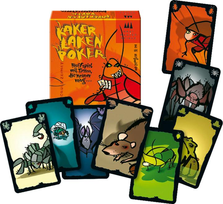 Image du produit Drei Magier Spiele Le poker des cafards (Allemand)