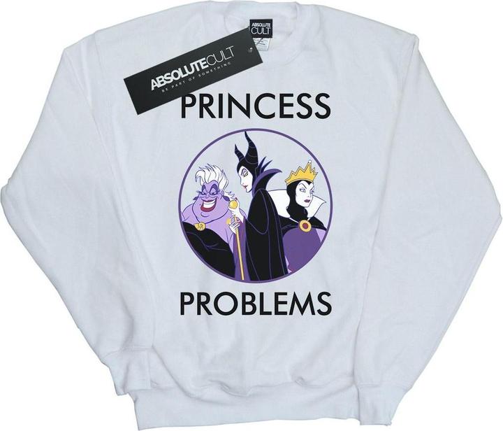 Actual product image Disney Mens Villains Princess Headaches Sweatshirt (L)