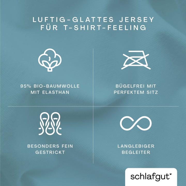 Immagine prodotto schlafgut Knitted Jersey (Copripiumino, 40 x 80 cm)