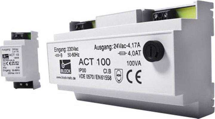 Produktbild Block Sicherheitstransformator ACT