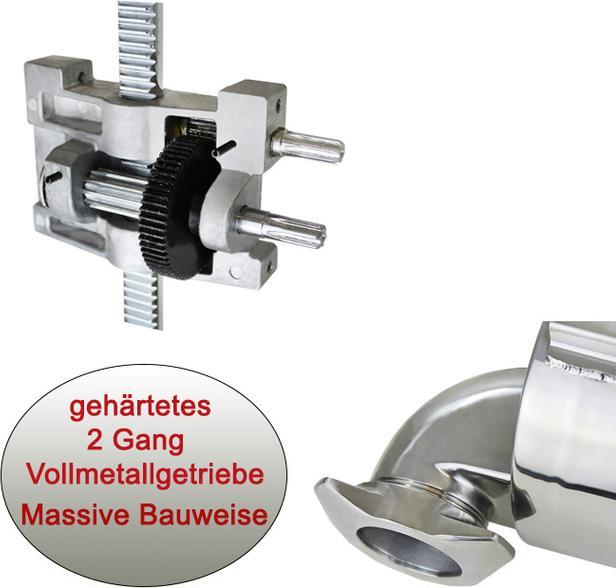 Actual product image Beeketal Sausage filler 12L 2 speed gearbox
