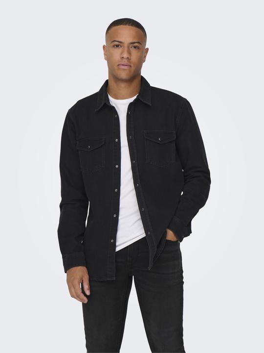 Actual product image Only & Sons Jeans shirt (M)